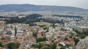 View of Athens from Pantheon